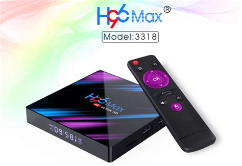 New H96 MAX No Root Firmware, TV Box with RK3318 SoC (201907015)