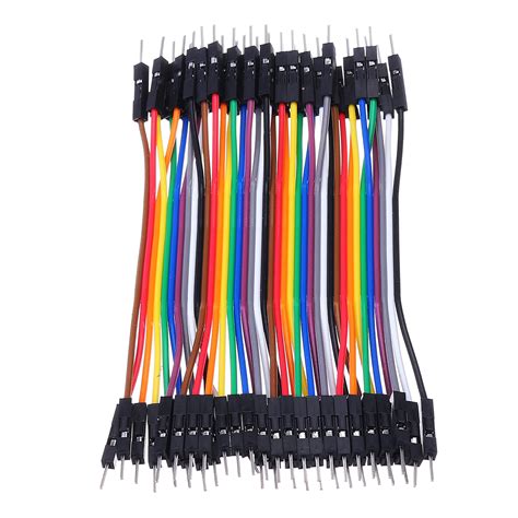 10cm 20cm 30cm Ff Fm Mm Dupont Wire Jumper Cables Male And Female Connectors Wire For