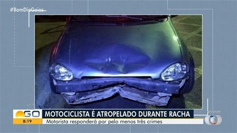 Motorista Que Participava De Racha Atropela Motociclista E Foge Sem