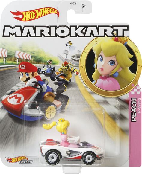 Hot Wheels Mario Kart Princess Peach P Wing Toysonfire Ca