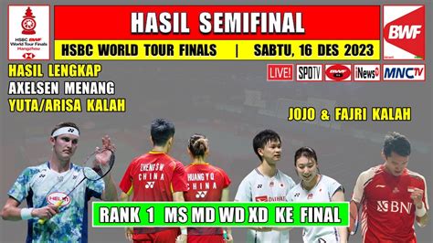 Hasil Lengkap Semifinal Hsbc World Tour Final Feng Huang Axelsen