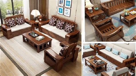 Modern Wooden Sofa Set Designs Images Get Inspired For Your Next