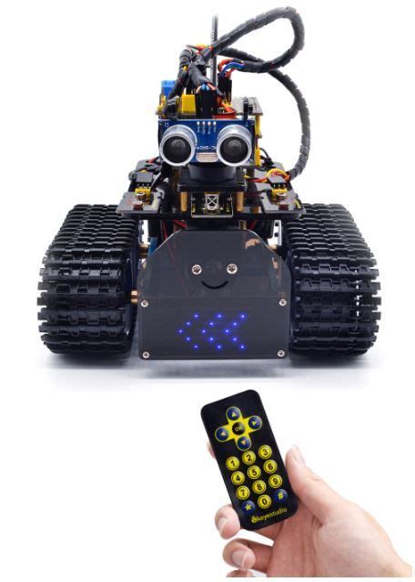 Nueva Versi N Tanque Robot Programable Arduino Sku R Hubot