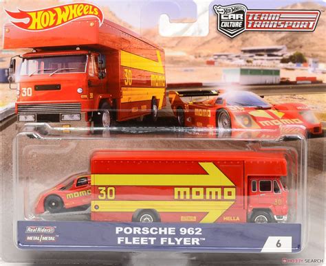 Contemporary Manufacture Hot Wheels Team Transport Porsche Fleet Flyer