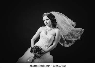 Beautiful Brunette Woman Sexy Lips Hairstyle Stock Photo Shutterstock