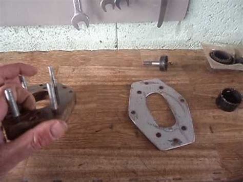 Ауди 80 переходная плита под отечественный карбюратор - YouTube