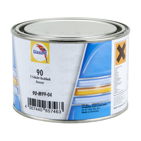 Glasurit Basislack Reihe 90 Silber Medium 0 5L Carrosserie Shop Ch SA