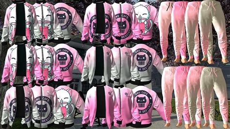 Uwu Cat Cafe Jackets V2 For Male And Female Fivem Releases Cfxre