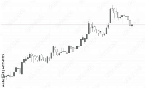 Trade chart vector illustration, desctop with forex trading. Financial ...