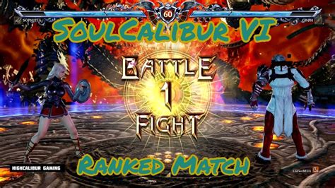 SoulCalibur VI Sophitia Vs Groh LoeweMilli Ranked Match YouTube