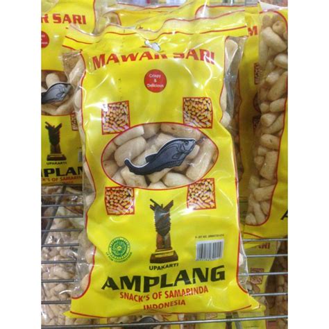 Jual Amplang Ikan Pipih Khas Samarinda Jumbo Gr Shopee Indonesia