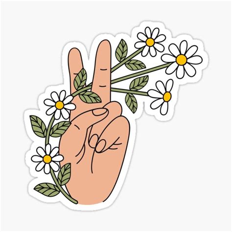 "Peace skeleton hand sign" Sticker for Sale by Salasse | Redbubble