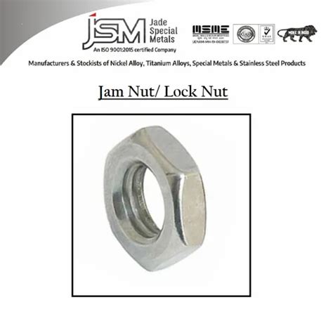 Hex Jam Nut At ₹ 13piece Fastener Nuts In Mumbai Id 2855804142191