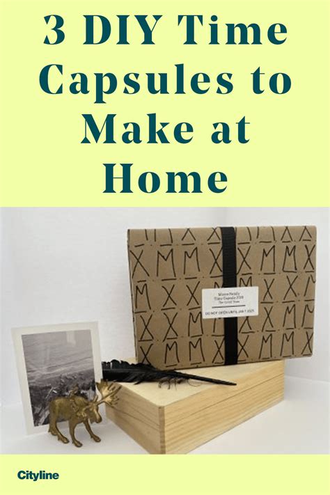 3 Diy Time Capsules To Make At Home Time Capsule Capsule Unique Diy