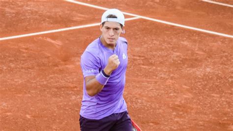 Sebastián Báez el único argentino en cuartos de final en el Chile Open