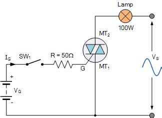 Triac Tutorial And Triac Switching Circuits