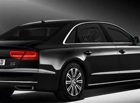 Audi A8 L Security Panzer Limousine Auf Dem Genfer Autosalon 2011