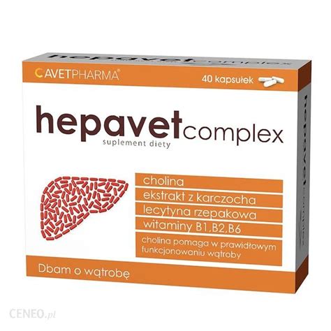 Hepavet Complex 40 kapsułek – Na Zdrowie!