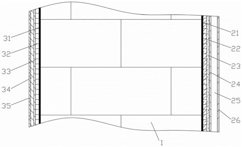 一种外墙面反射隔热内墙面保温的外墙系统的制作方法