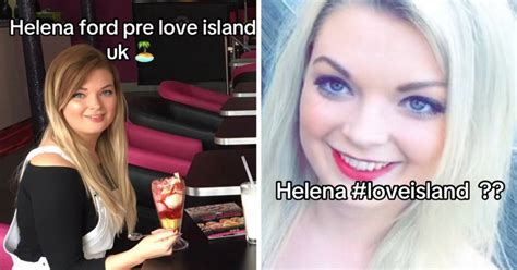 Old photos of Helena before Love Island show huge transformation