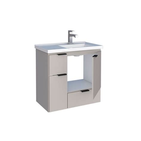 Telhanorte Toucador De Banheiro Orquidea Cm Colors Nude Cozimax