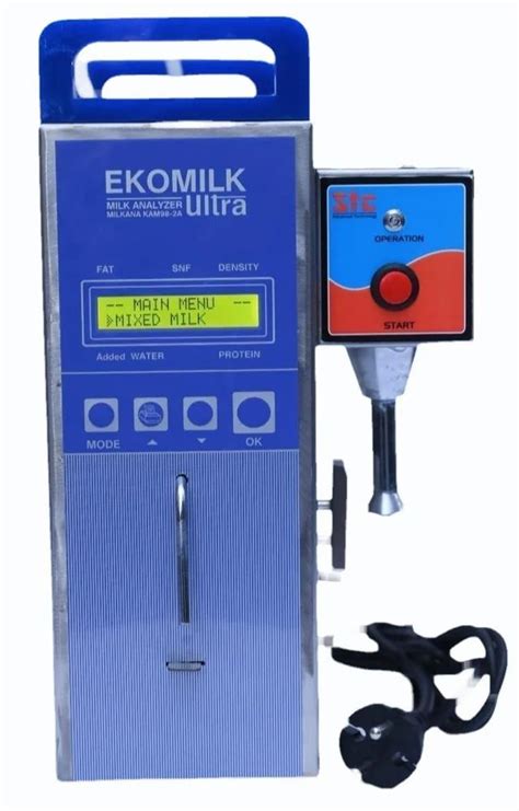 Ekomilk Ultra Milk Analyzer with inbuilt stirrer (Stainless steel body ...