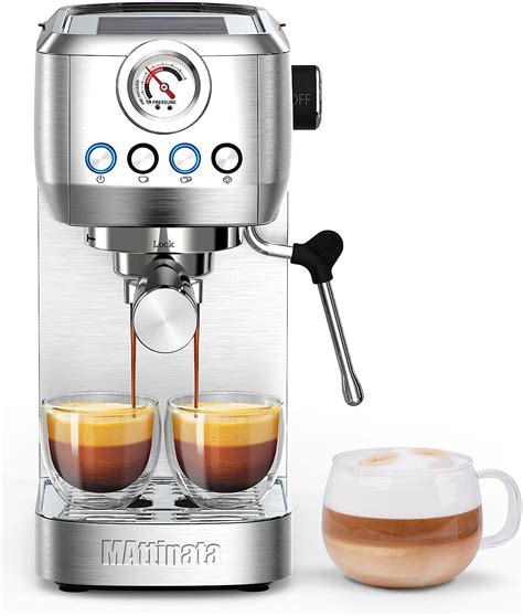 Mattinata Espresso Machine, 20 Bar Professional Espresso Maker Review ...