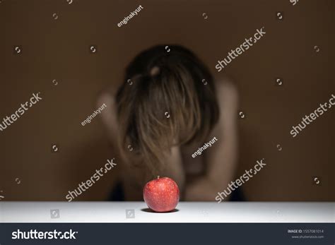 Red Apple Naked Woman Stock Photo Shutterstock