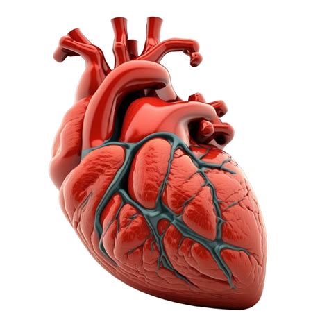 Realistic Image Of Human Heart Png Ai Generative 30947852 PNG