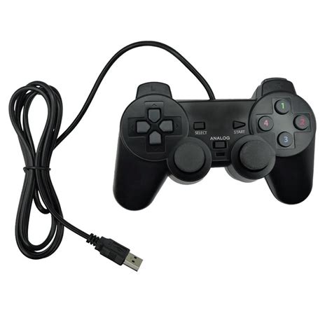 Controle Joystick Usb Analógico Dualshock Para Pc E Notebook Submarino