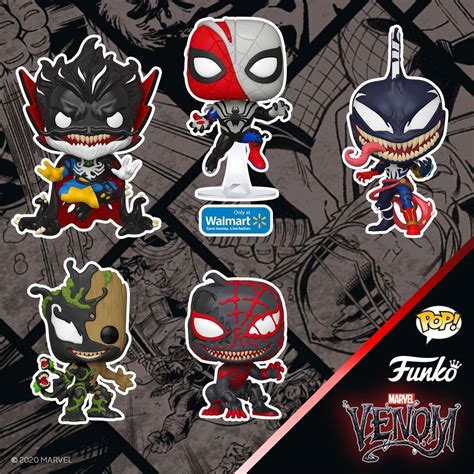 Funko POP Venomized Punisher Green Goblin Miles Ultron Groot & More ...