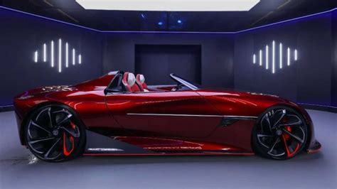 MG Cyberster electric roadster revealed - ArenaEV