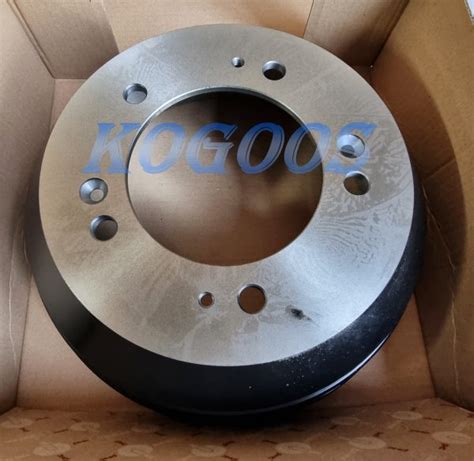 Rear Brake Drum Pair Made Phc Valeo For Kia Bongo