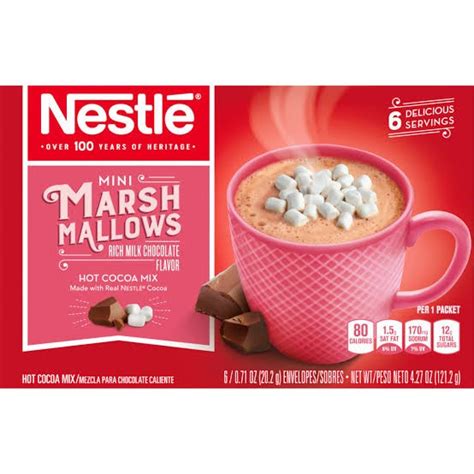 Jual Nestle Hot Cocoa Mix Mini Marshmallows Rich Milk Chocolate Flavor