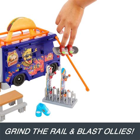 Hot Wheels Skate Taco Truck Playset Zappies