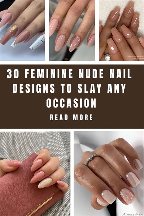 Feminine Nude Nail Designs To Slay Any Occasion In Nude Nail Designs Chic Nail
