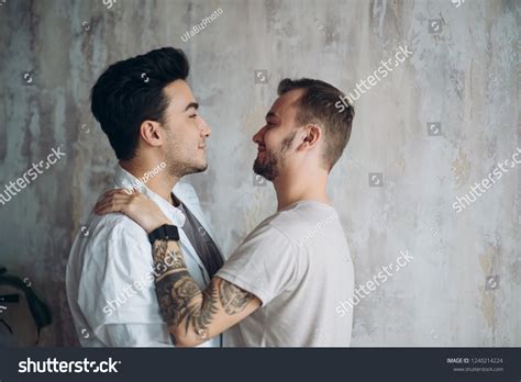 Romantic Hot Male Same Sex Couple Images Stock Photos Vectors Shutterstock