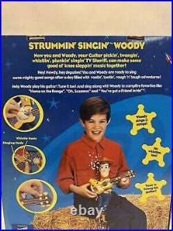 Vintage Disney Pixar 1999 Toy Story 2 Strumming Singing Woody | Toy ...