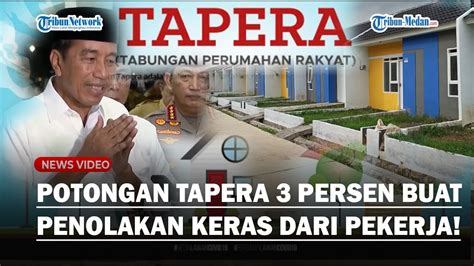 Sorotan Tajam Warga Soal Iuran Tapera Potong Gaji Persen Hingga