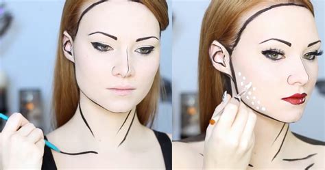 Pop Art Makeup Tutorial - Makeup Vidalondon