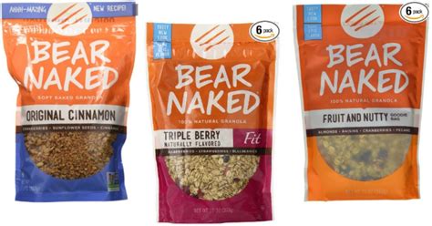 Amazon Bear Naked Granola As Low As Shipped
