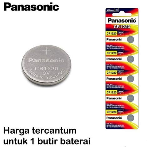 Jual Baterai Battery Batere Kancing Panasonic Cr Cr Cr