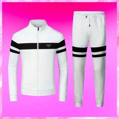 Designer Jacket And Pants Set White