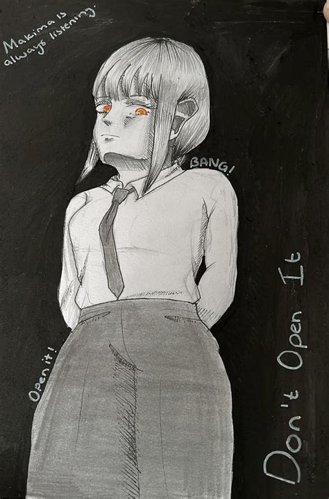 I Drew Makima Rchainsawman