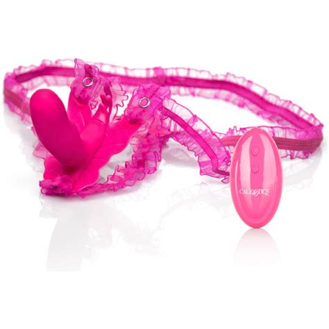 Braga Vibradora Remota Venus Butterfly Dildo Pink Dto