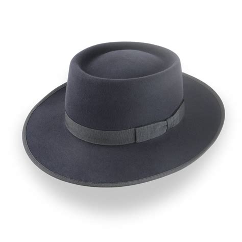 Custom Fedora Porkpie Hat The Oppenheimer Agnoulita Hats
