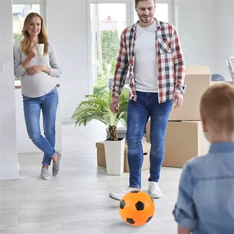 Silent Football Lightweight Low Noise Inflatable Soccer Ball Kids