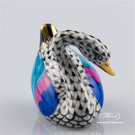 Japanese Goose Herend Animal Figurine