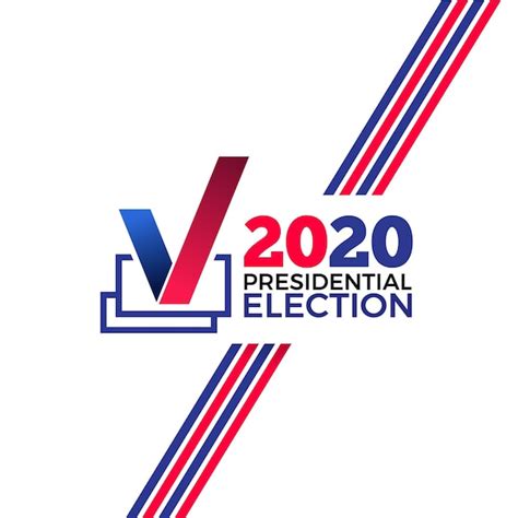 Antecedentes De Las Elecciones Presidenciales De Ee Uu 2020 Vector