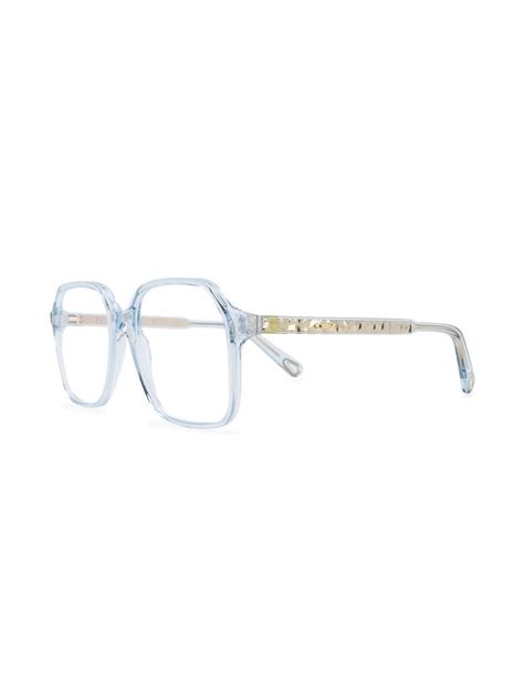 Chloé Eyewear Tinted Frame Glasses Farfetch